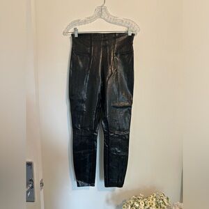Spanx Leather Leggings size M